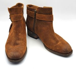 Born "Morocco" Rust Brown Booties Size‎ 10M  S997